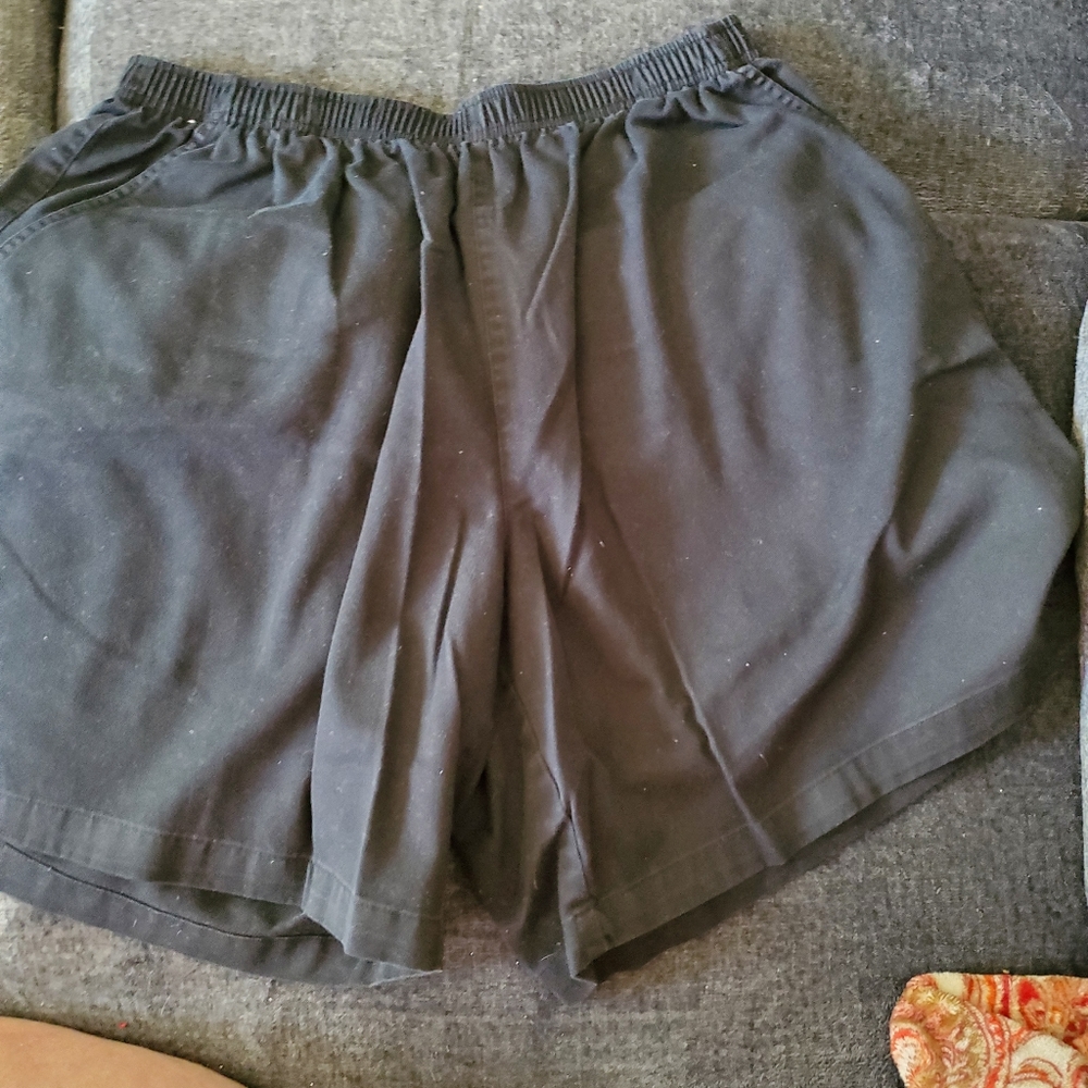 Black shorts